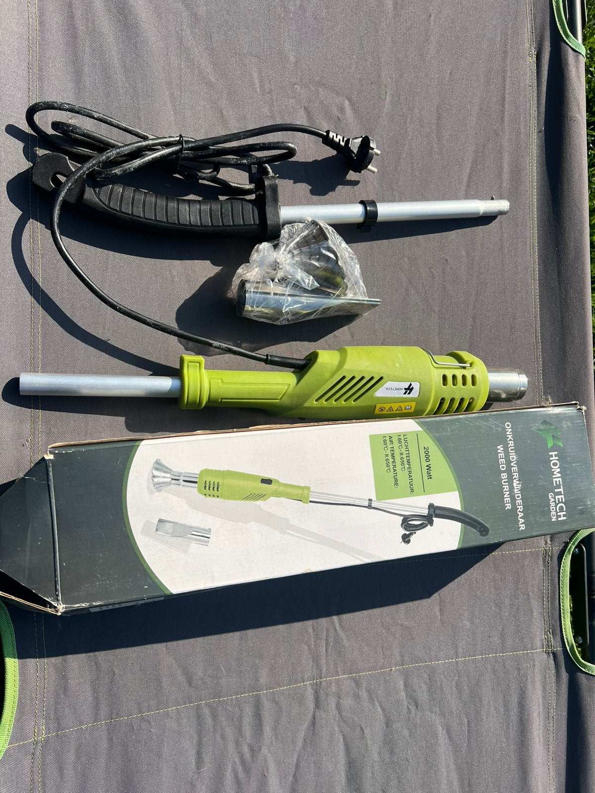 Elektrische onkruidbrander nieuw, Tuin en Terras, Ophalen, Nieuw