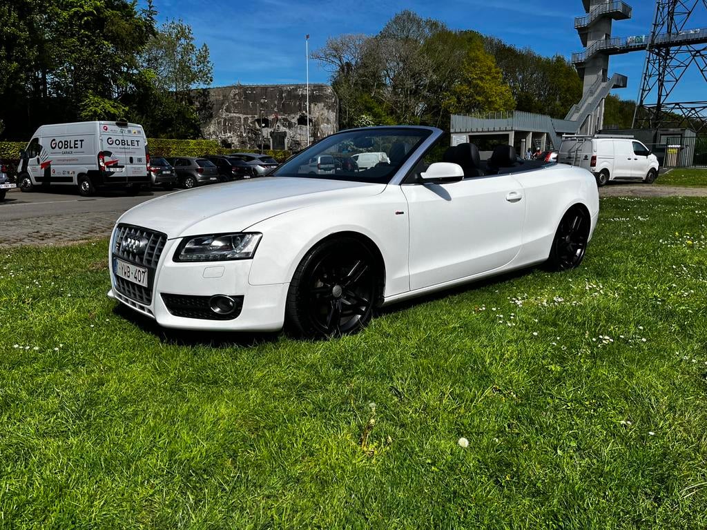Audi A5 cabriolet blanche TDI prete à immatriculer…, Autos, Audi, Cuir, Euro 5, Achat, Cabriolet