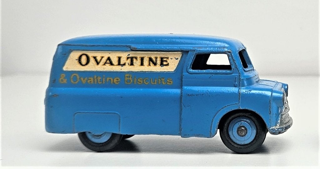 Dinky Bedford Van Ovomaltine, Ophalen of Verzenden, Gebruikt, Auto, Dinky Toys