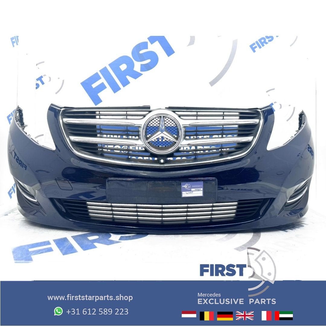 W447 BUMPER Mercedes V KLASSE / VITO VOORBUMPER COMPLEET A44, Auto-onderdelen, Gebruikt, -, Voor, Ophalen of Verzenden