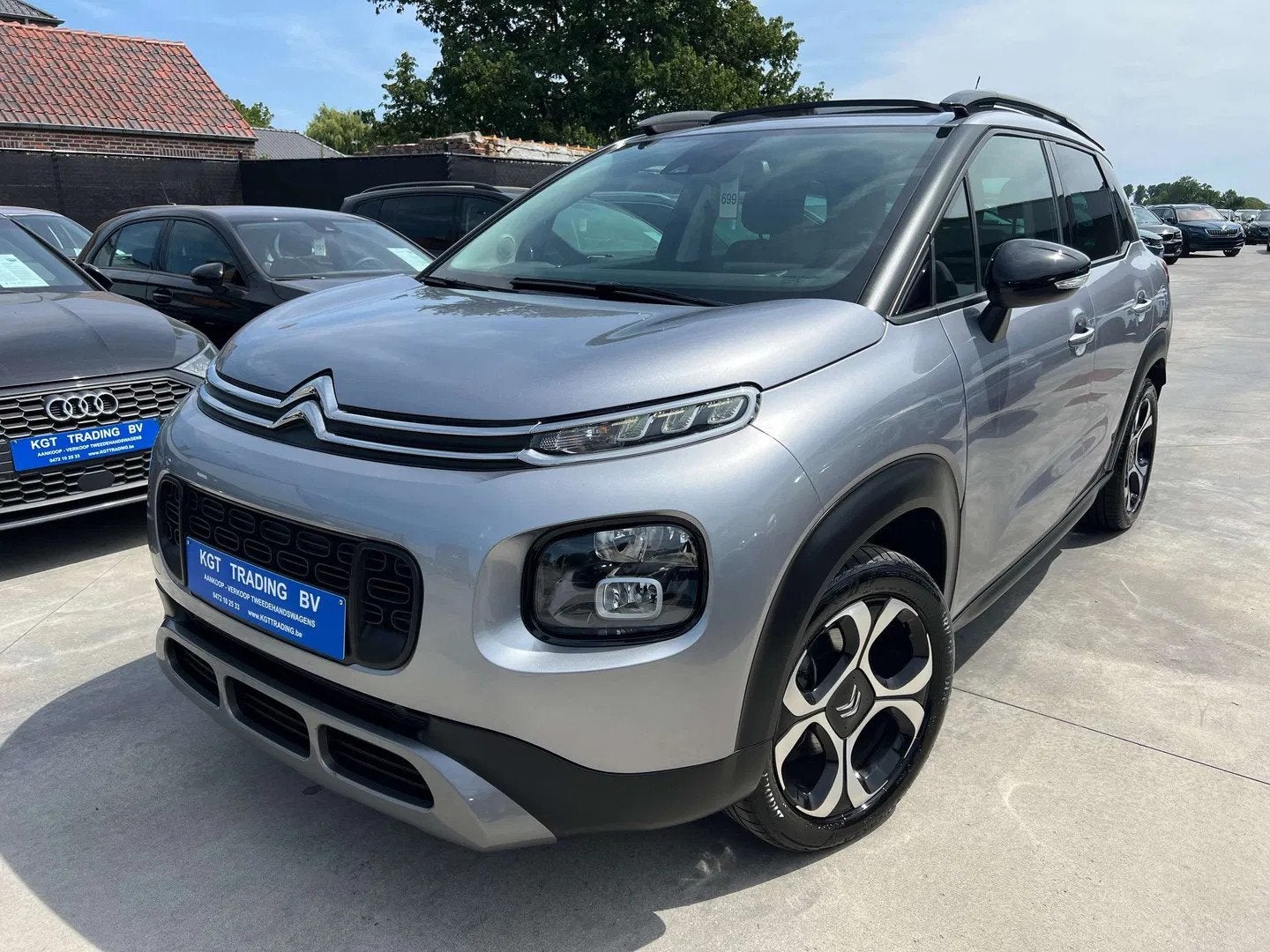 Citroën C3 Aircross 1.2i 110PK NAVIGATIE OPENDAK CARPLAY PD, Autos, Argent ou Gris, Achat, Entreprise, 110 g/km
