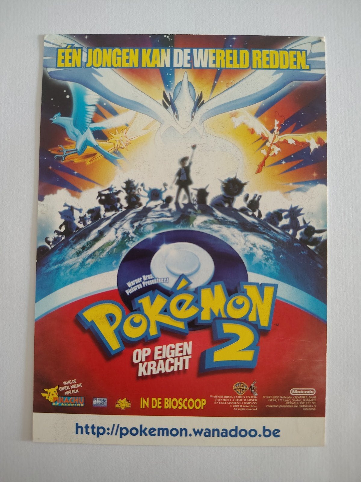 Carte publicitaire Pokémon 2 ON ITS OWN, Collections, Enlèvement ou Envoi