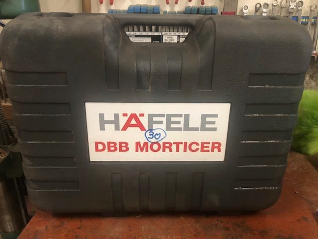 slotgatenboor HAFELE, Doe-het-zelf en Bouw, Aggregaten, Ophalen, Gebruikt, Overige typen