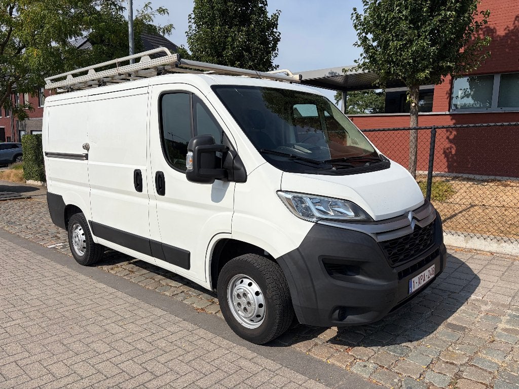 Citroën Jumper 2.2 BlueHDi EUR6d met dakdrager en ladder, Jumper, Euro 6, 4 cilinders, Wit