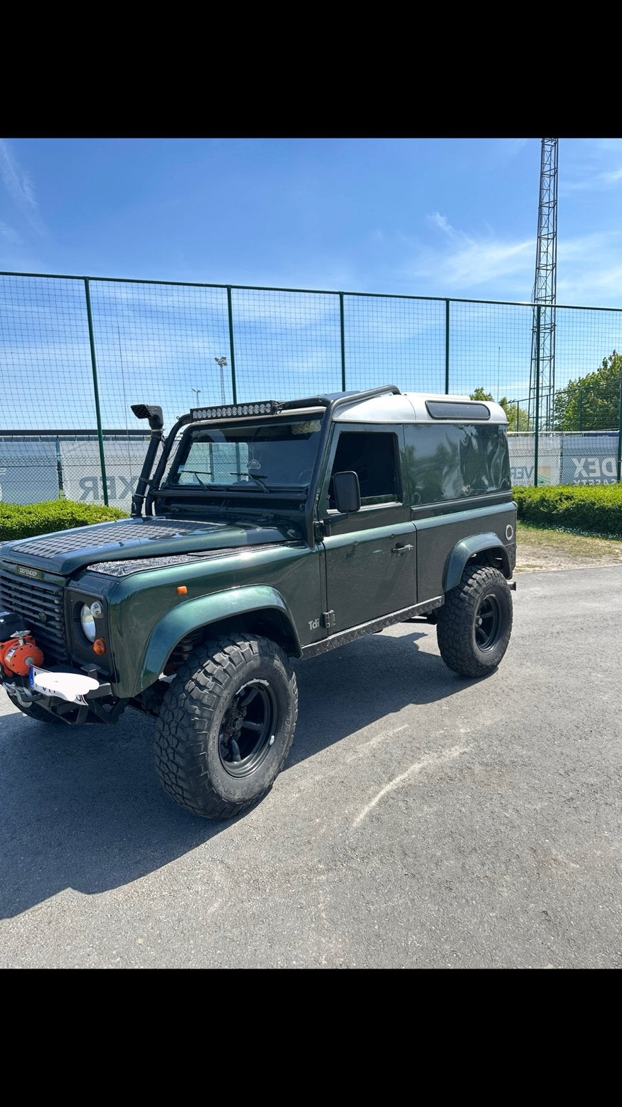 Land rover defender 300tdi, Zwart, Defender, Vierwielaandrijving, Particulier