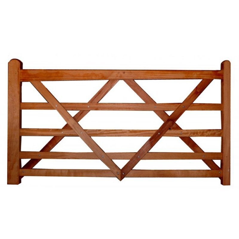 Engelse hardhouten weidepoorten EINDEREEKS, 100 tot 150 cm, Nieuw, Ophalen of Verzenden, Hout