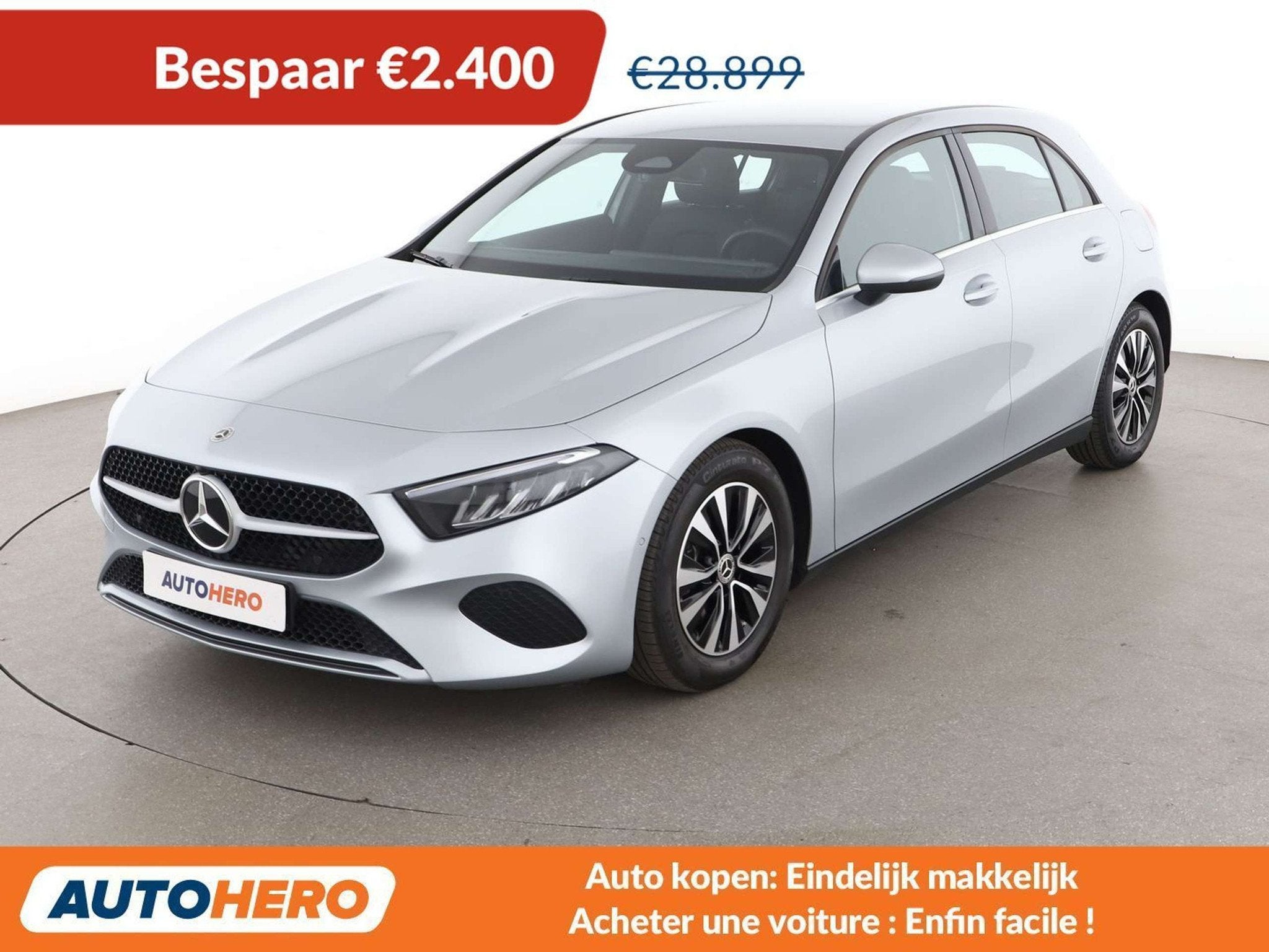 Mercedes-Benz A-Klasse 180 A 180 Mild-Hybrid (bj 2025), Auto's, Gebruikt, Zwart, 136 pk, https://public.car-pass.be/vhr/c267d0b6-bca2-4a25-ac92-7d84a634e853