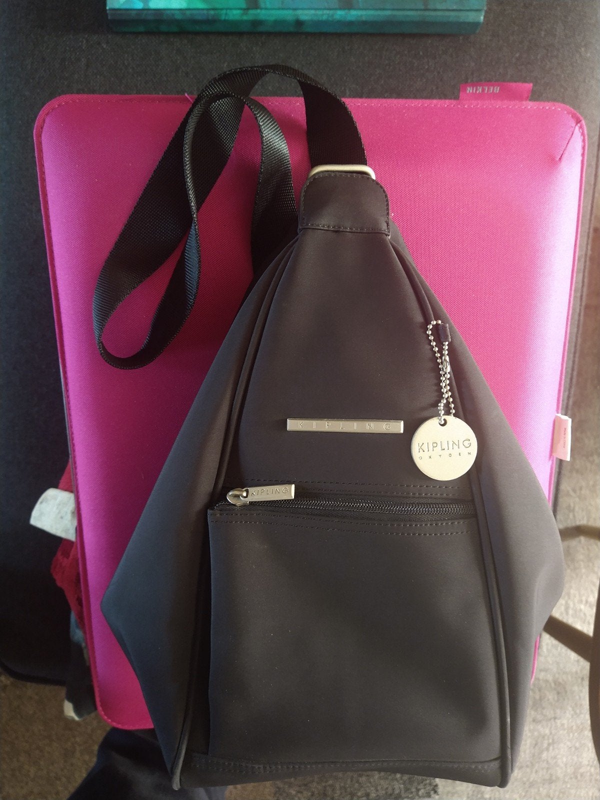 Kipling schoudertas, ALS NIEUW, Bijoux, Sacs & Beauté, Sacs | Sacs à bandoulière, Enlèvement, Comme neuf, Kipling