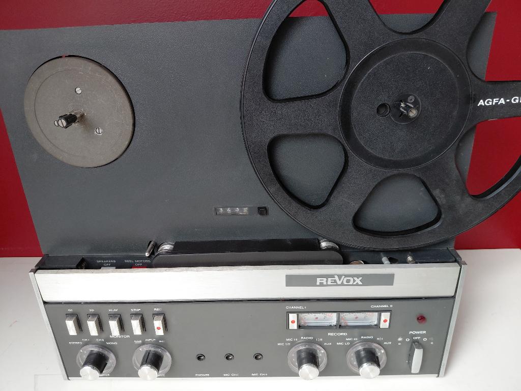Revox A77 MK3 2 pistes 19/38 avec LED, TV, Hi-fi & Vidéo, Enlèvement ou Envoi, Magnétophone