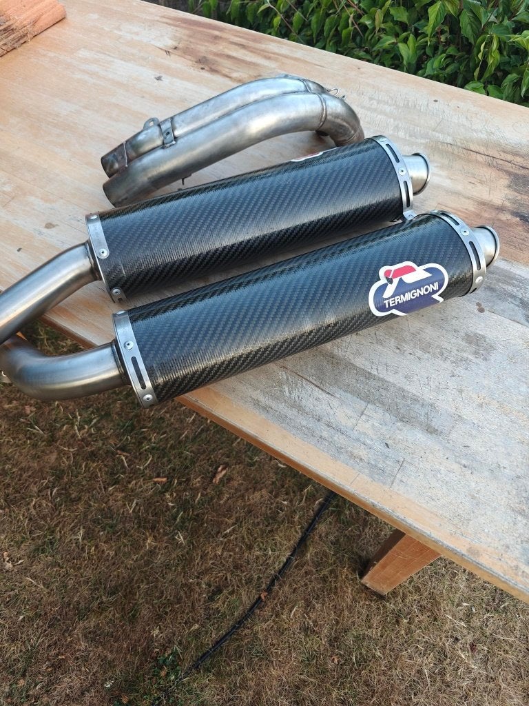 Ducati 748/916/996 Termignoni 50mm met middenstuk 45/50, Motoren, Ophalen of Verzenden, Gebruikt