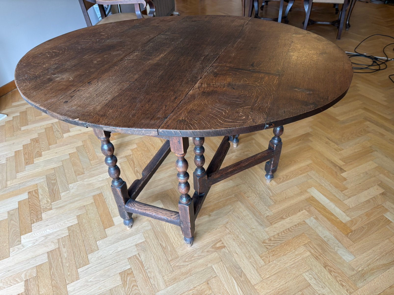 Engelse tafel, Antiquités & Art, Antiquités | Meubles | Tables, Enlèvement