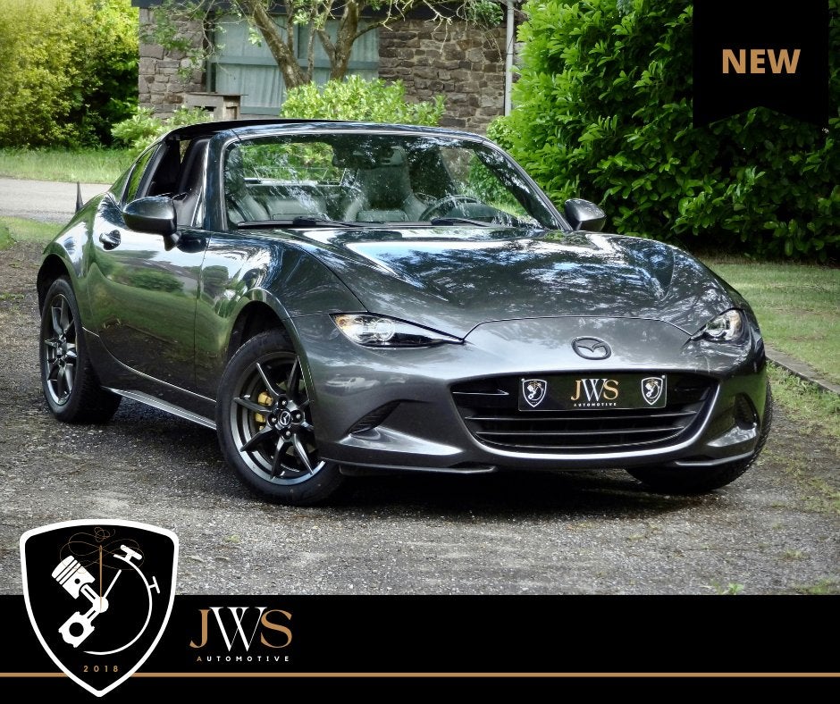 Mazda MX-5 ND2 RF 1,5* BILSTEIN - CAM - NAV - Mazda Service, Auto's, Achterwielaandrijving, 4 cilinders, Cabriolet, Leder