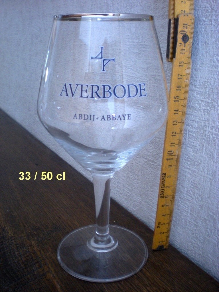 Abdij AVERBODE 33/50 cl, Verzamelen, Ophalen of Verzenden, Nieuw, Glas of Glazen
