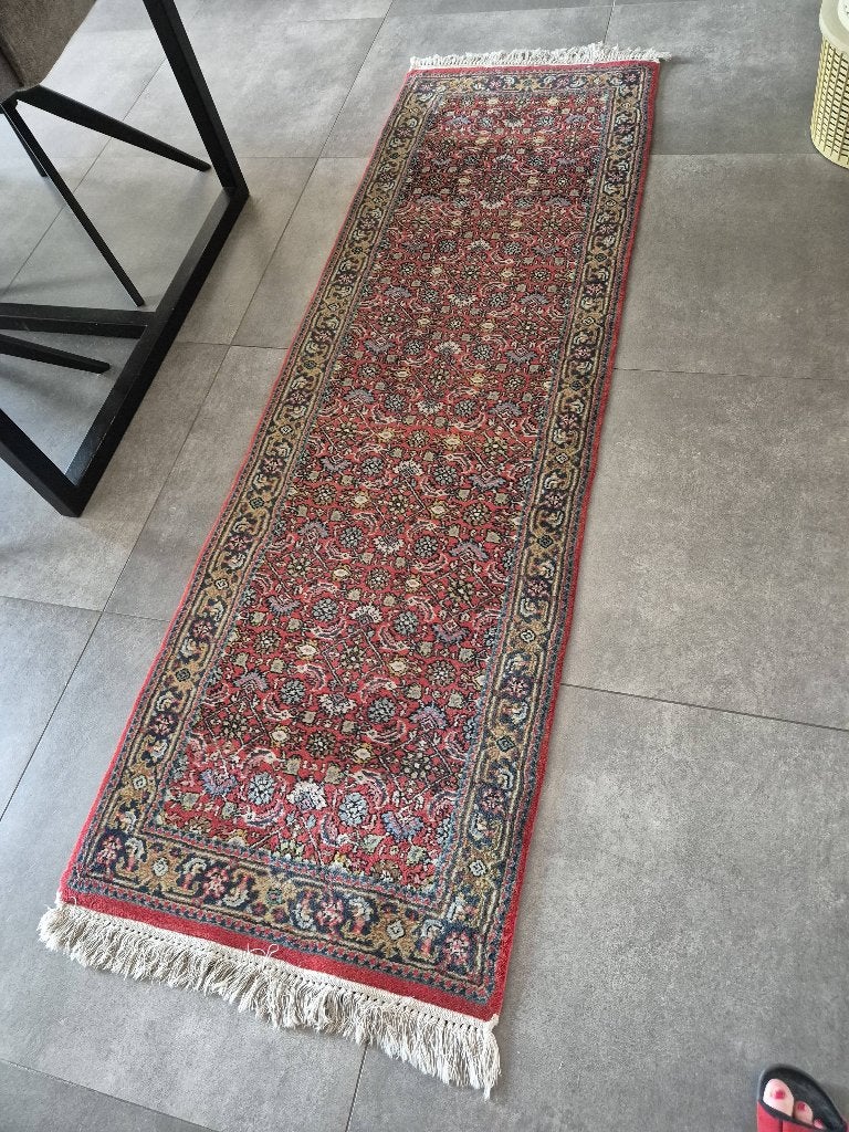 Bidjar "Ijzeren" tapijt 63x195, Ophalen of Verzenden