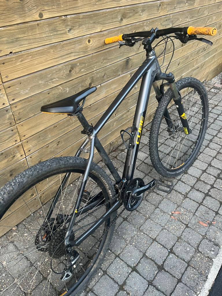 Cube mtb, Fietsen en Brommers, Fietsen | Mountainbikes en ATB, Gebruikt, Heren, Schijfrem, Ophalen
