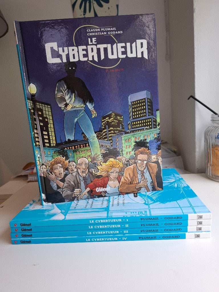 LE CYBERTUEUR TOMES 1 à 5 SERIE COMPLETE TBE TOUS EO, Livres, Série complète ou Série, Enlèvement ou Envoi, Comme neuf