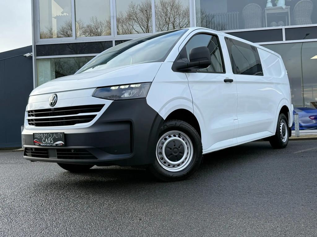Volkswagen T7 Transporter DOUBLE CABINE / LED / CAMERA / CAR, Autos, Achat, Euro 6, Entreprise, Noir
