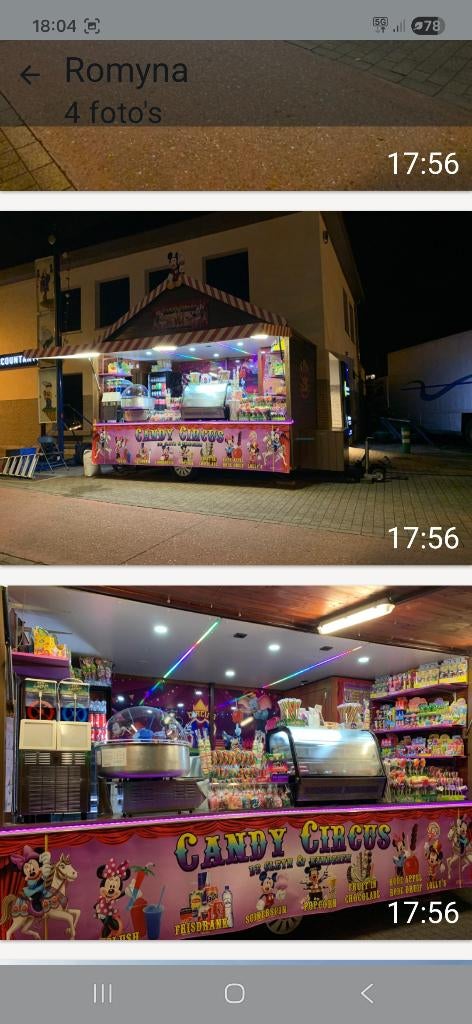 Food truk, Zakelijke goederen, Ophalen