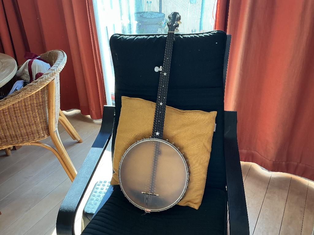 Banjo anglais à 5 cordes, Enlèvement, Comme neuf, 5 cordes ou banjo Bluegrass