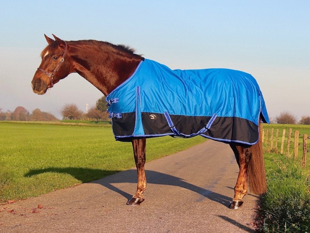 Profi-Rider regendeken Denim fleece gevoerd 175 SALE!, Overige merken, Ripstop, Nieuw, UV-werend