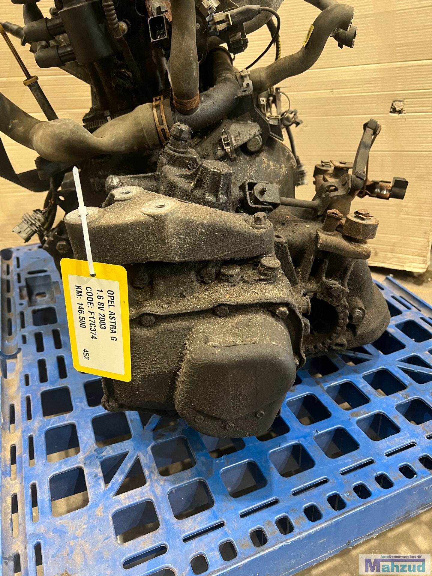 OPEL ASTRA G 1.6 8V Versnellingsbak 5 bak handbak F17C374, Gebruikt, Opel Automobile GmbH, Kontakt@opel-infoservice.de, Opel