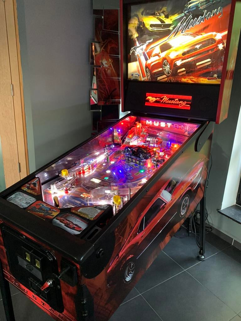 Flipper Mustang, Verzamelen, Automaten | Flipperkasten, Ophalen, Zo goed als nieuw