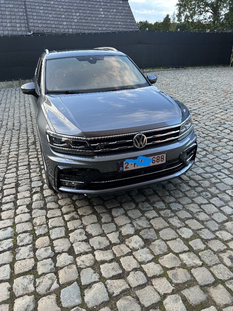 volkswagen tiguan allspace 2020, Auto's, Dealer onderhouden, Zwart, 4 cilinders, Particulier