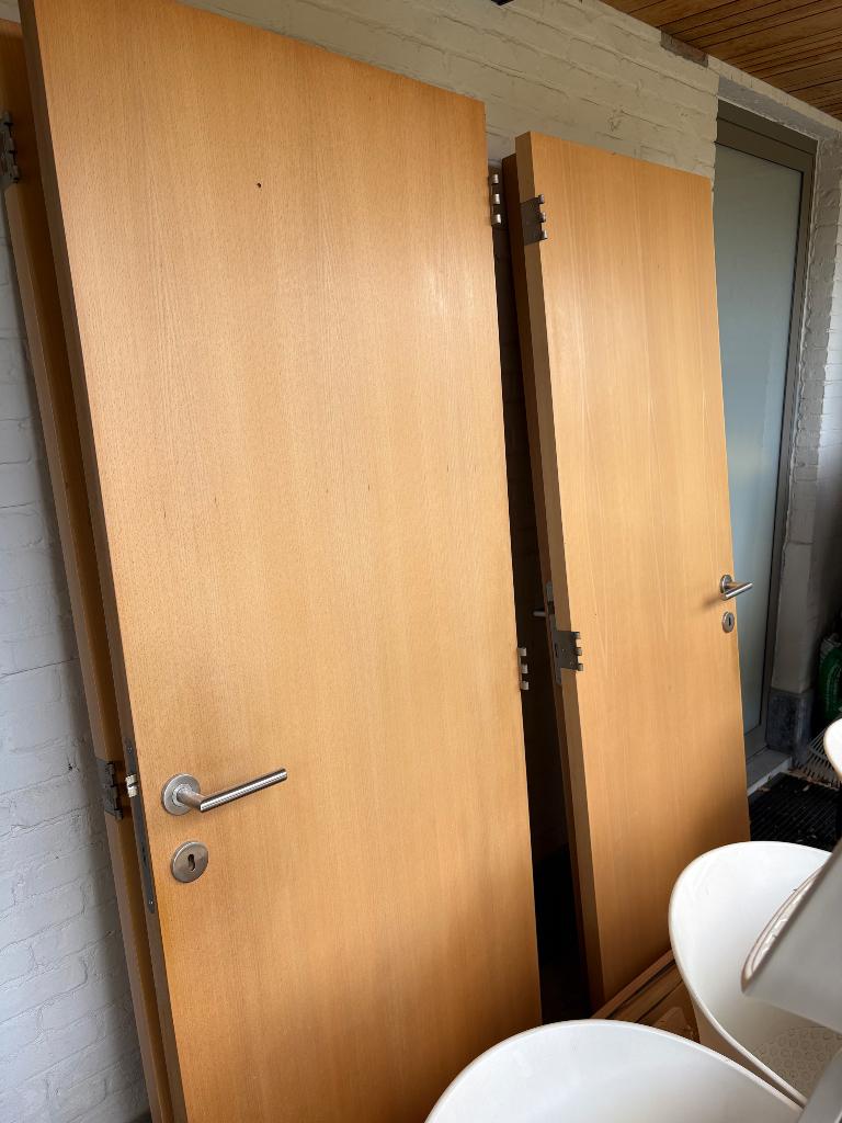 Deuren, Doe-het-zelf en Bouw, Ophalen, Gebruikt, 120 cm of meer, Binnendeur