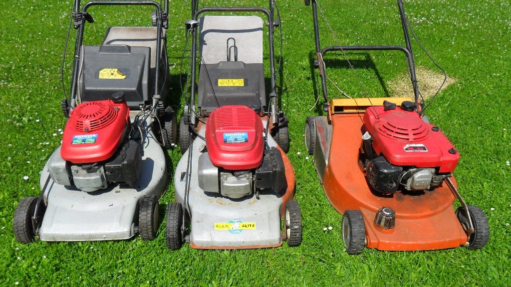grasmachines honda motoren, Tuin en Terras, Ophalen, Cirkelmaaier, Honda, Gebruikt