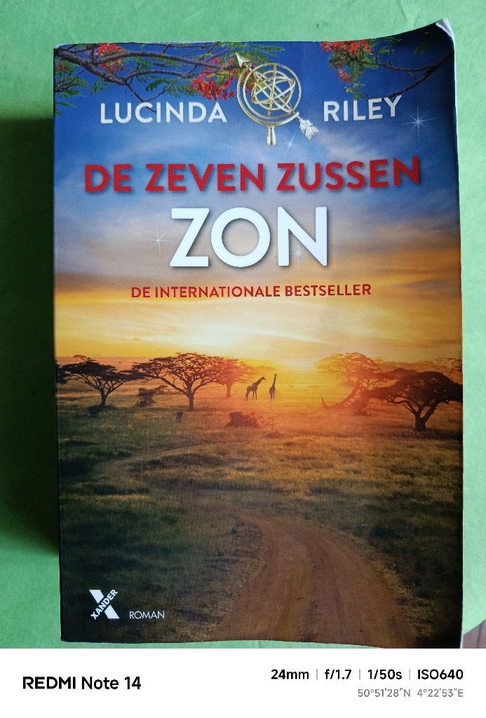 Zon  -  Lucinda Riley Electra's verhaal, Livres, Enlèvement ou Envoi, Comme neuf, Lucinda Riley