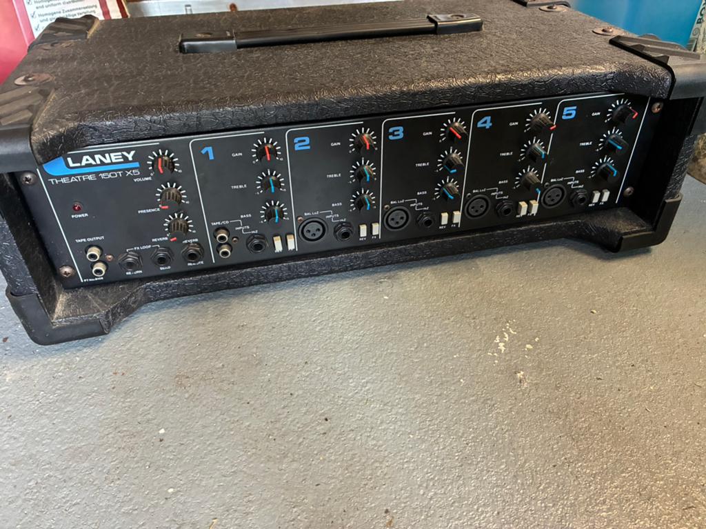 Laney theatre 150t x5, Enlèvement, Utilisé