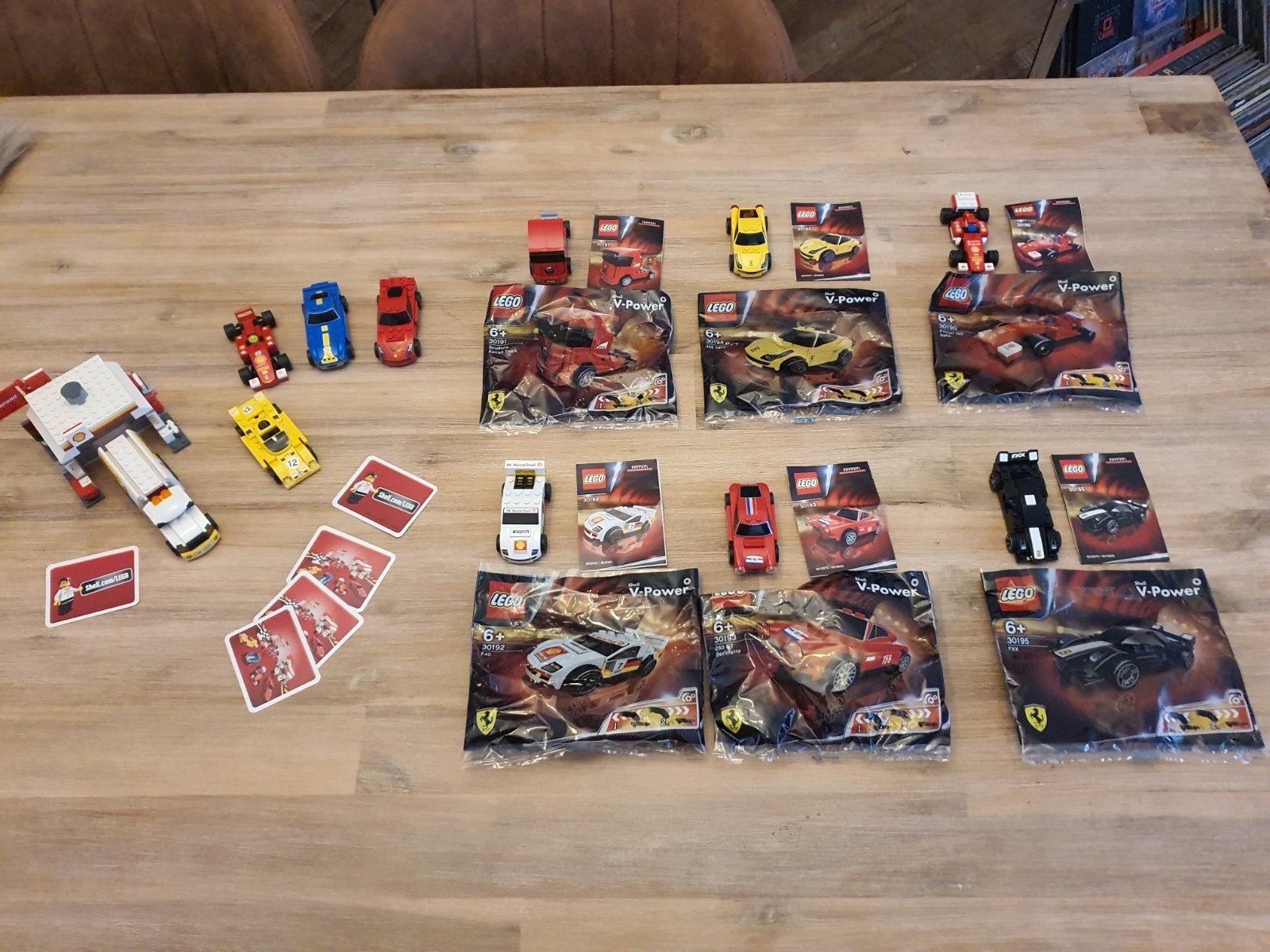 lego racers Ferrari sets 12stuks, Enlèvement
