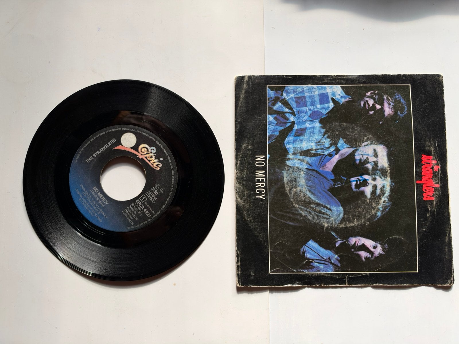 The Stranglers: no mercy ( 1984), Verzenden, Gebruikt