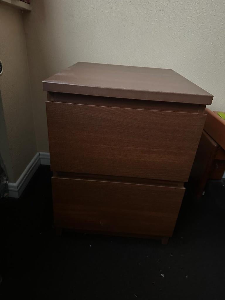 IKEA Deux tables de nuit /de chevet, Maison & Meubles, Enlèvement, Utilisé