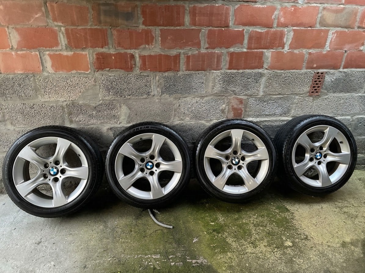Originele BMW-velgen voor BMW met banden R17, Auto-onderdelen, Ophalen, Band(en)