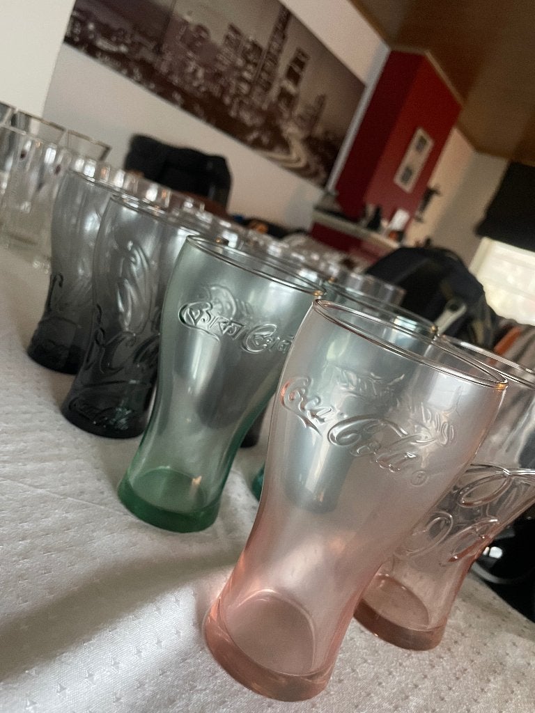 Colaglazen, Verzamelen, Glas en Drinkglazen, Ophalen, Nieuw, Frisdrankglas
