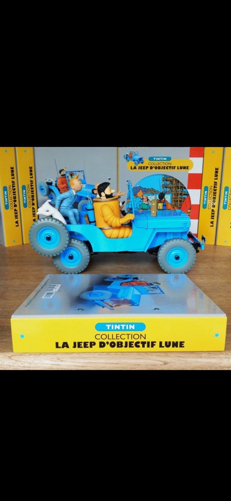 Le Jeep Tintin 1/8 hergé, Collections, Enlèvement ou Envoi