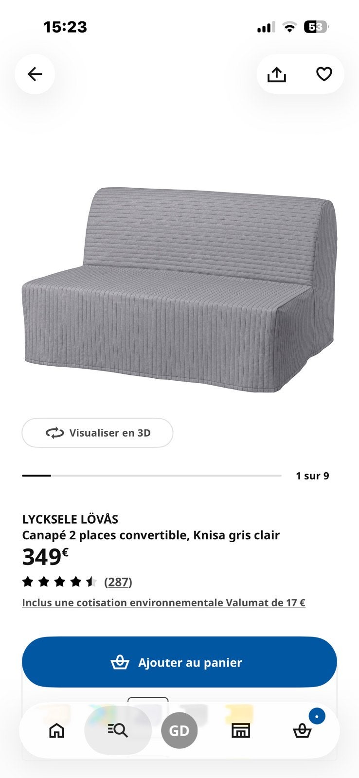 Clic clac comme neuf, Maison & Meubles, Enlèvement, Comme neuf