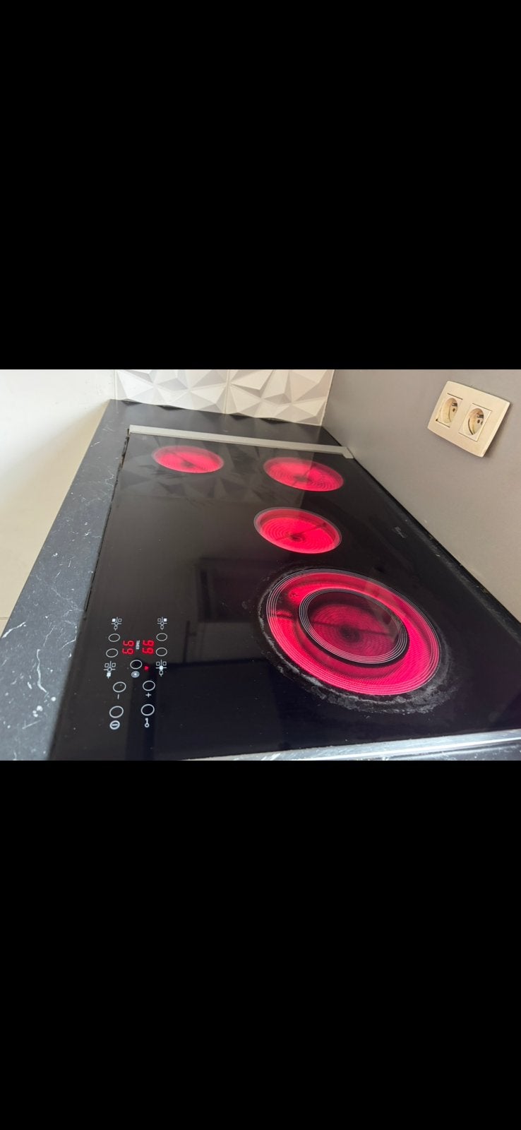 Taque électrique whirlpool, Electroménager, Enlèvement ou Envoi, Comme neuf, Électrique