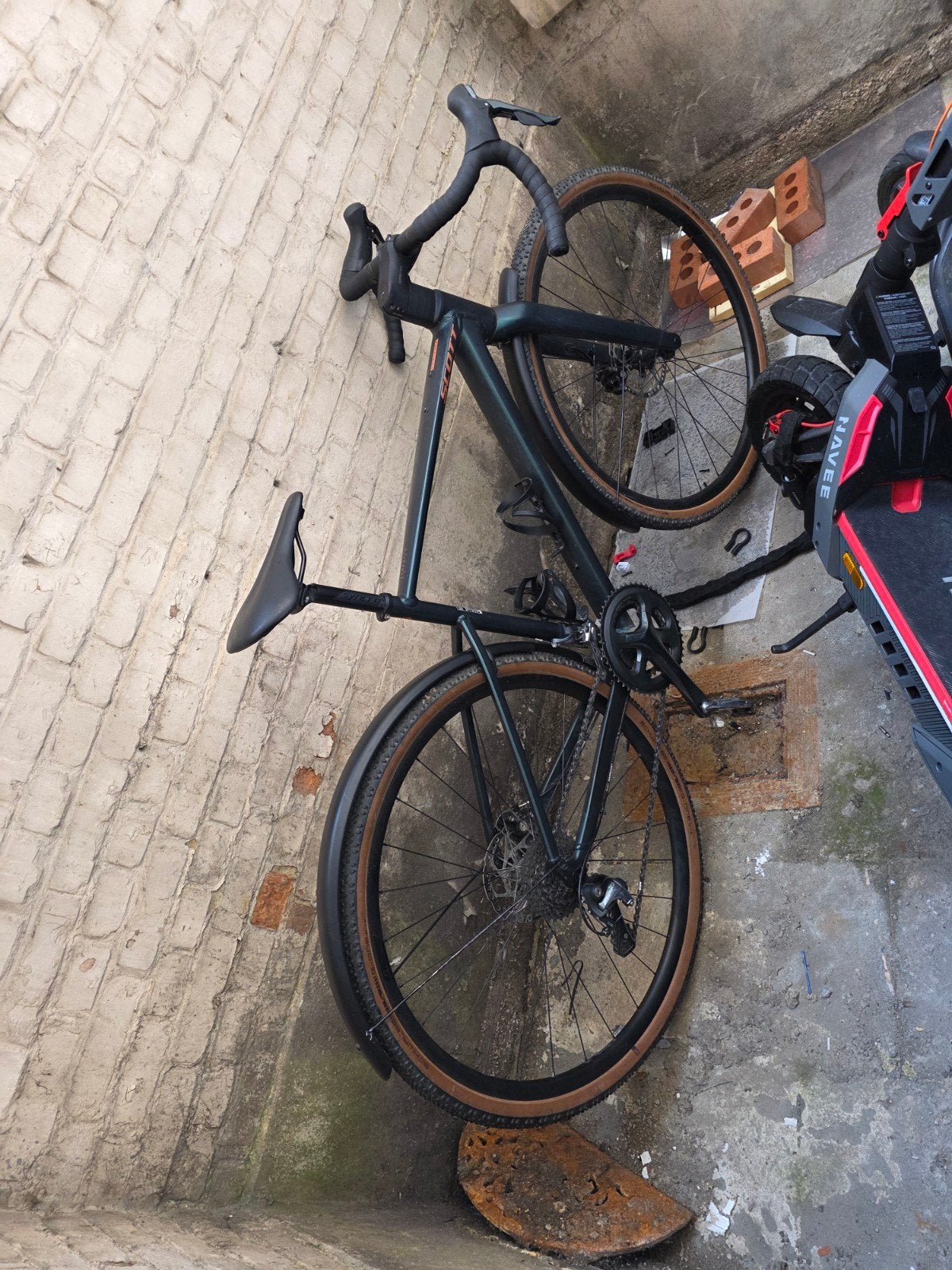 vélo carbonne Scott contessa, 10 à 15 vitesses, 49 à 53 cm, Comme neuf, Enlèvement