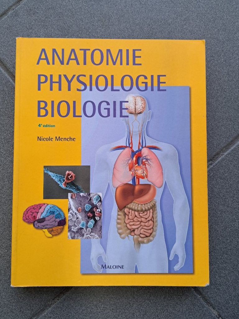 Livre Anatomie Physiologie Biologie Nicole Menche, Enlèvement ou Envoi, Comme neuf, Enseignement supérieur