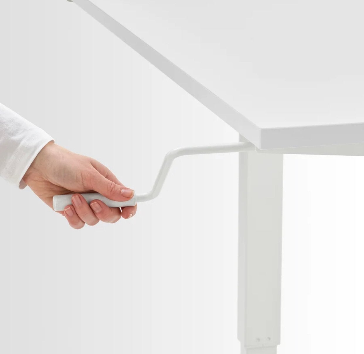 Ikea Trotten Blanc 160x80, Maison & Meubles, Enlèvement ou Envoi, IKEA, Blanc