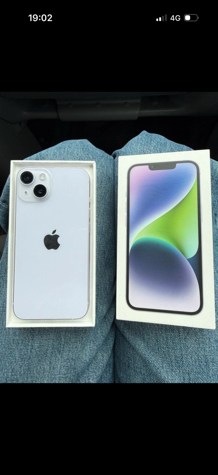iPhone 14 mauve 128g, Telecommunicatie, Paars, Ophalen of Verzenden, 82 %, Zonder simlock