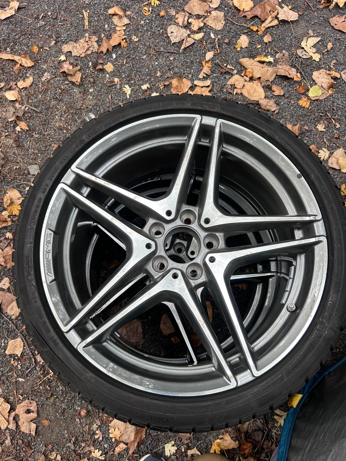 Originele 19 inch Mercedes-AMG C63 (W205) j, Auto-onderdelen, Ophalen of Verzenden, 19 inch, Band(en)