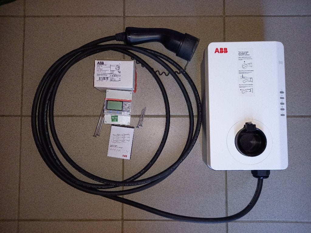 Borne de recharge ABB 11kW avec compteur externe, Enlèvement, Neuf, Borne de recharge