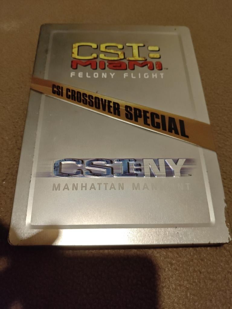 CSI MIAMI: FELONY FLIGHT - CSI NEW YORK: CROSSOVER SPECIAL, Enlèvement, Comme neuf, Thriller