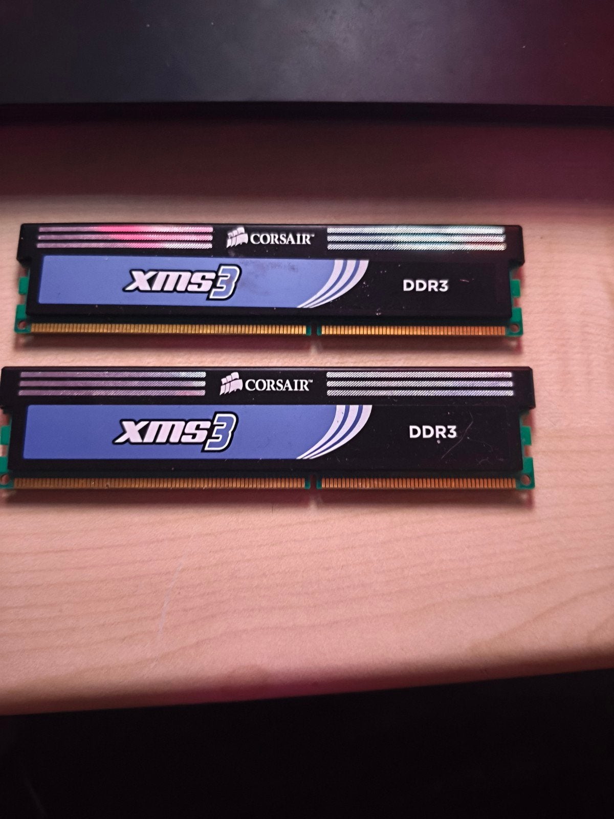 Corsair XMS3 DDR3 1600MHz RAM - 2x2GB (4G, Computers en Software, RAM geheugen, Gebruikt, DDR3, Ophalen of Verzenden, Desktop