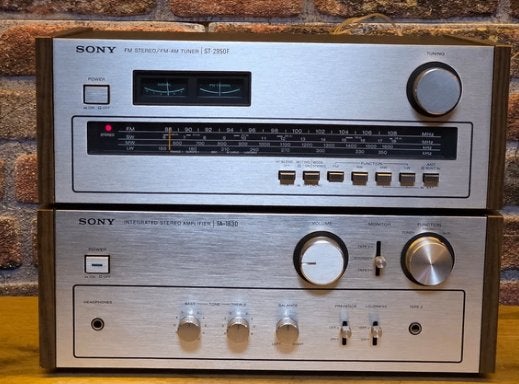 SONY Versterker TA-2650 + SONY Tuner ST-2950F ( Vintage 1976, TV, Hi-fi & Vidéo, Amplificateurs & Ampli-syntoniseurs, Enlèvement