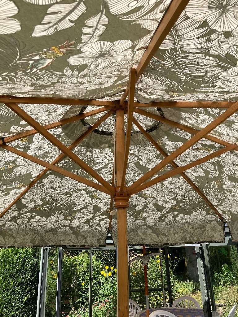 Parasol, Ophalen, Zo goed als nieuw, 2 tot 3 meter, Stokparasol