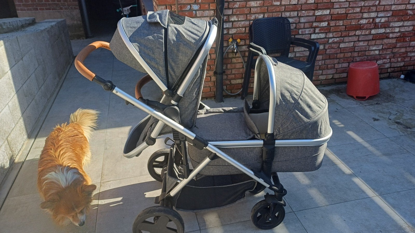 Joie dubbele buggy, Kinderen en Baby's, Duowagen, Zo goed als nieuw, Ophalen, Kinderwagen